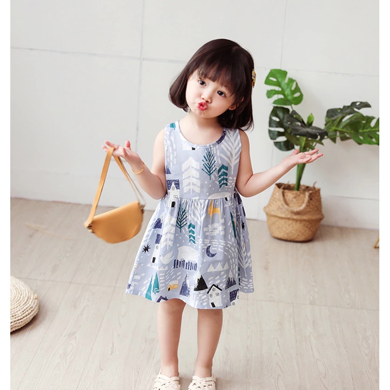 Dress Anak Perempuan Bahan Katun Import Premium Quality Dress Anak Perempuan Lucu Dress Anak Murah Import Rok Anak Cewe Murah Dress Anak Katun gambar Winter