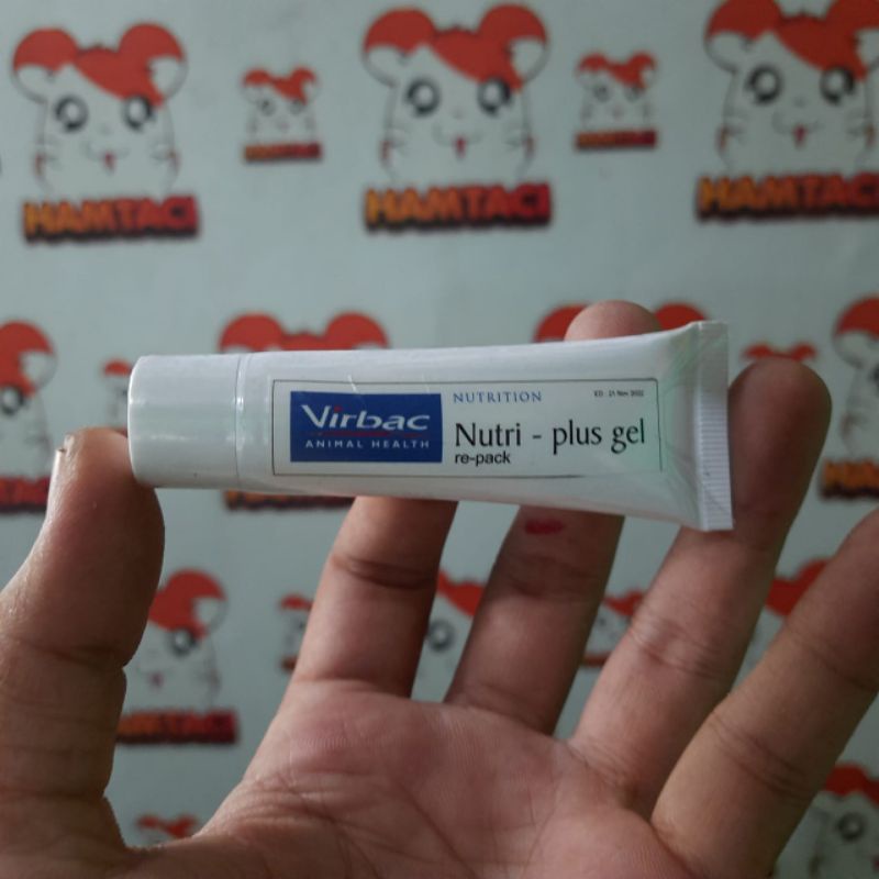 NUTRIPLUS GEL 15 GRAM VITAMIN GEL BOOSTER HAMSTER/KELINCI/KUCING/PETS