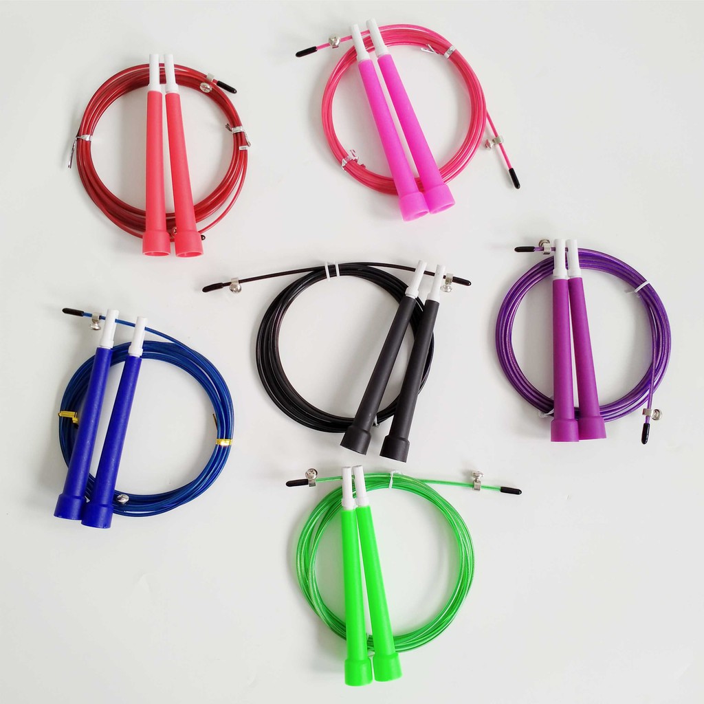 SKIPPING ROPE - ADJUSTABLE JUMP ROPE - WIRE ROPE