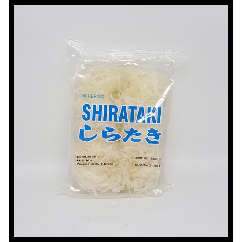 

Dry Shirataki - Mie Kering Shirataki Low Carb 250G Keto Friendly Promo