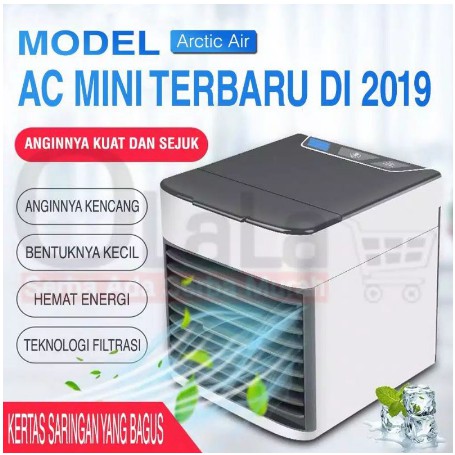 TERLARIS AC Mini AC Portable USB ORIGINAL IMPORT Arctic Air Ultra 2X Cooling Power Air Cooler