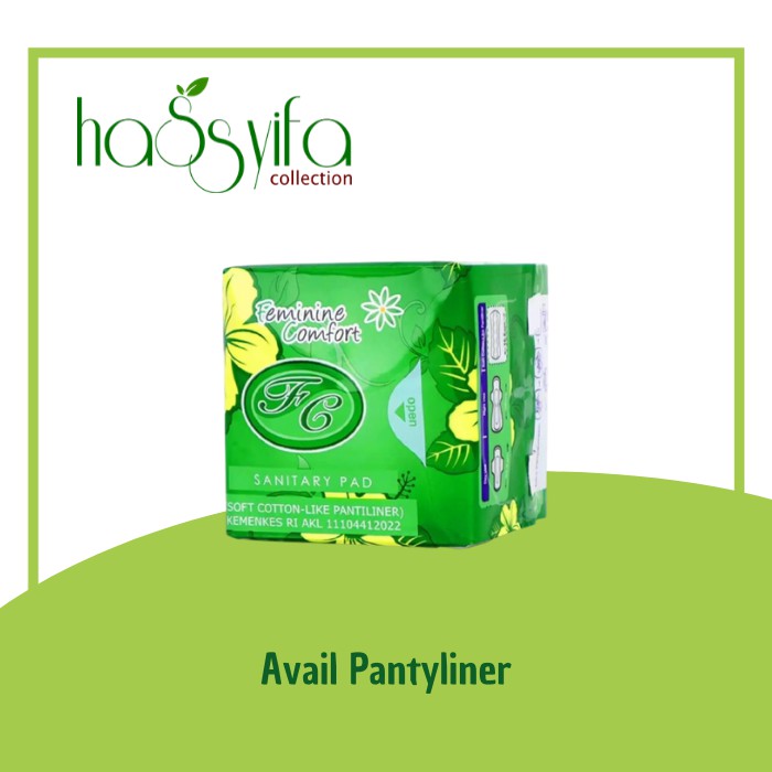 Avail Pantyliner / Feminine Comfort/ Pembalut Harian