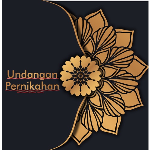 Undangan digital pernikahan - Video animasi wedding invitation