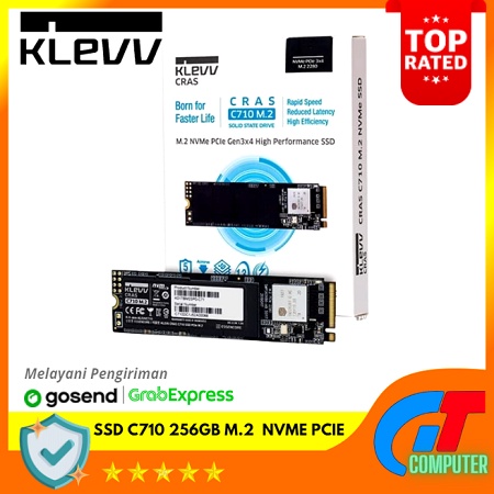 KLEVV SSD CRAS C710 256GB M.2 2280 NVMe PCle Gen3 x4 / SSD 256GB