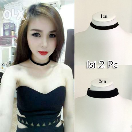 Kalung Wanita Kekinian Model Simple dan Elegan Choker 03