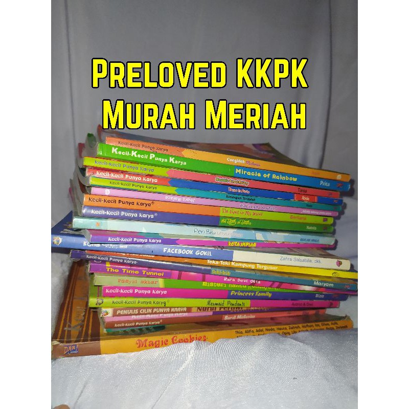 PRELOVED Buku KKPK MURAH / PCPK CCPK PINKBERRY (PART 1)