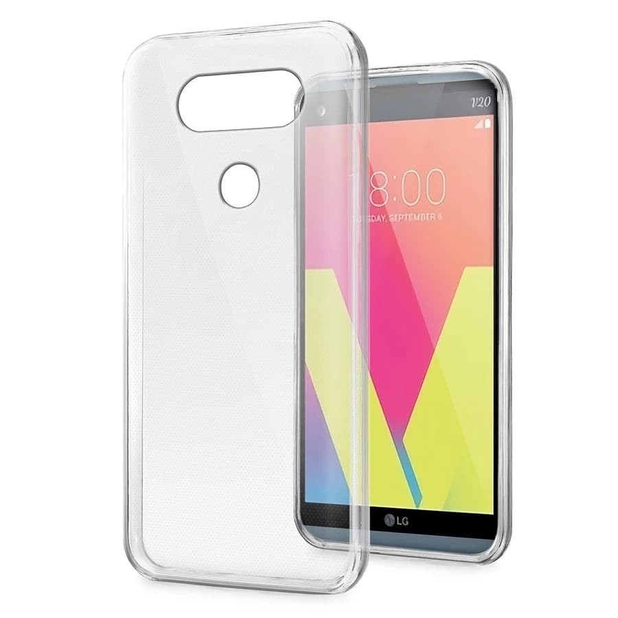 CASE LG V20 ULTRATHIN CLEAR GLOSSY TRANSPARANT ORIGINAL PREMIUM