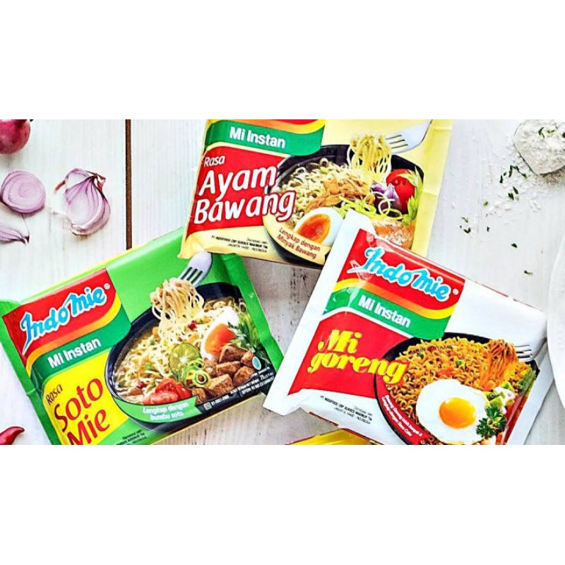 

INDOMIE Mie Instan eceran/1 dus isi 40