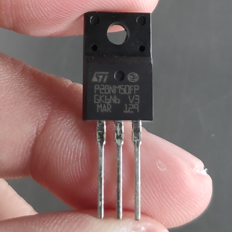 TRANSISTOR P28NM50FP TR P28NM50 P28NM50N STF28NM50N 21A 500V TO-220FP TRANSISTOR POWER MOSFET
