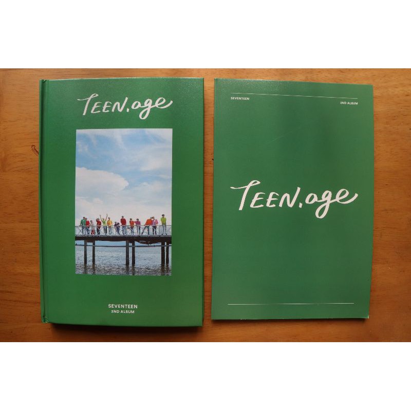 PRELOVED ALBUM SEVENTEEN TeenAge Green version