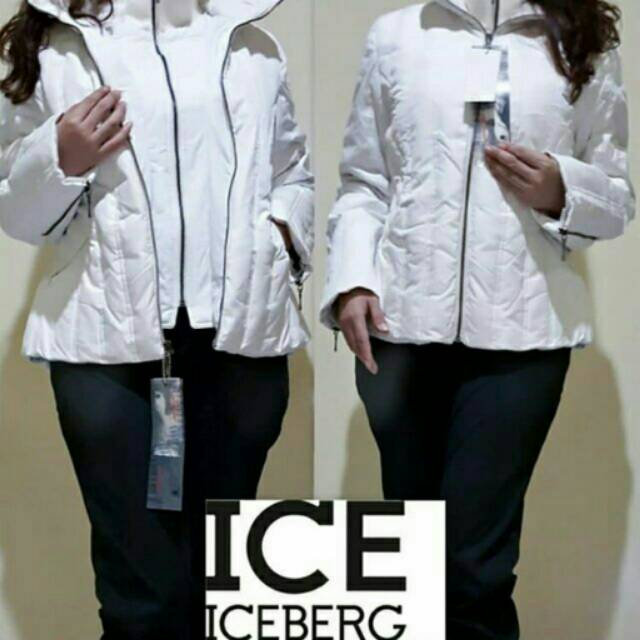 Iceberg White Jacket (no hood)