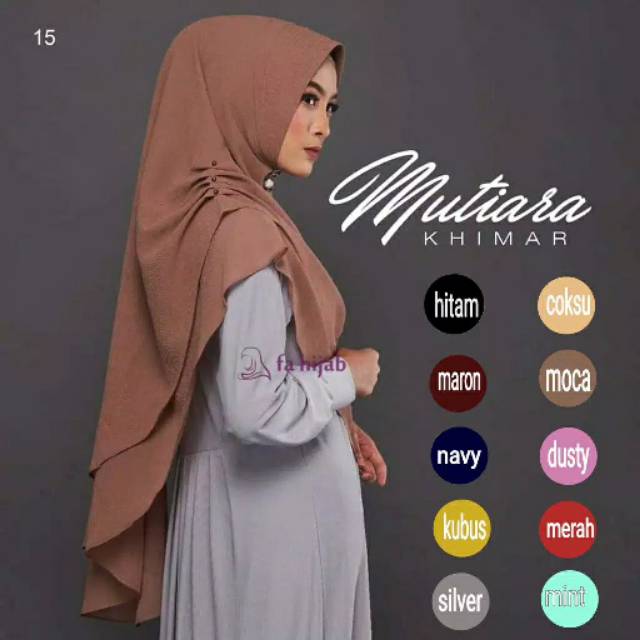 Promo Sale....Khimar mutiara ceruty