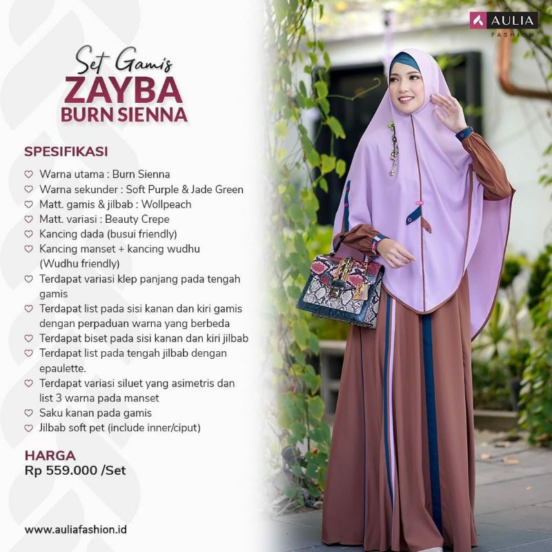 gamis aulia sale