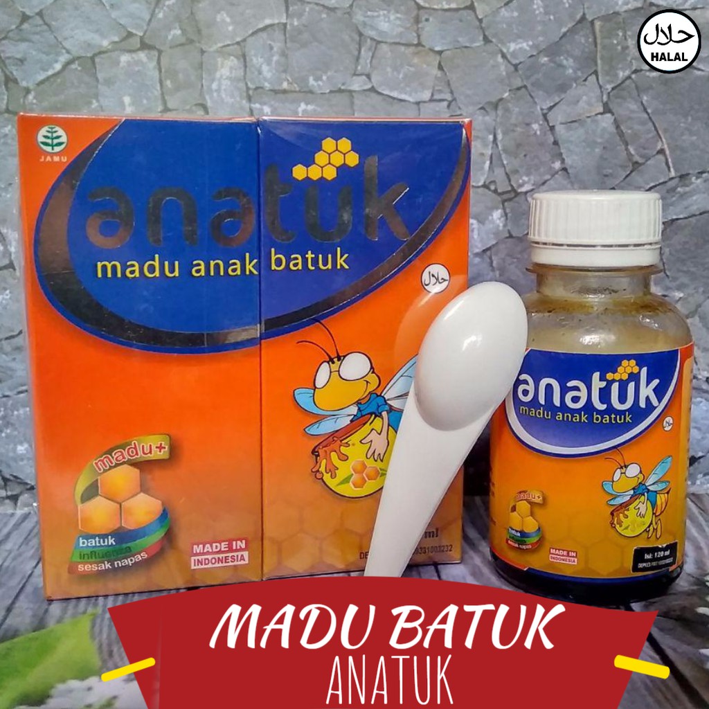 Sembuhkan Batuk dan Pilek Anak dengan ANATUK - Herbal Madu Batuk Pilek Anak ANATUK