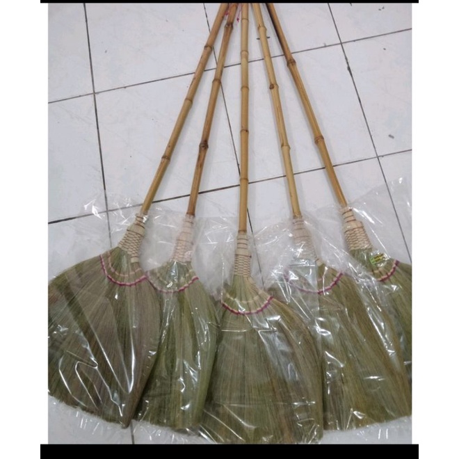 Jual Sapu Lantai Ijuk Rayung Ringan Muntilan Tipe Sapu Udang Shopee