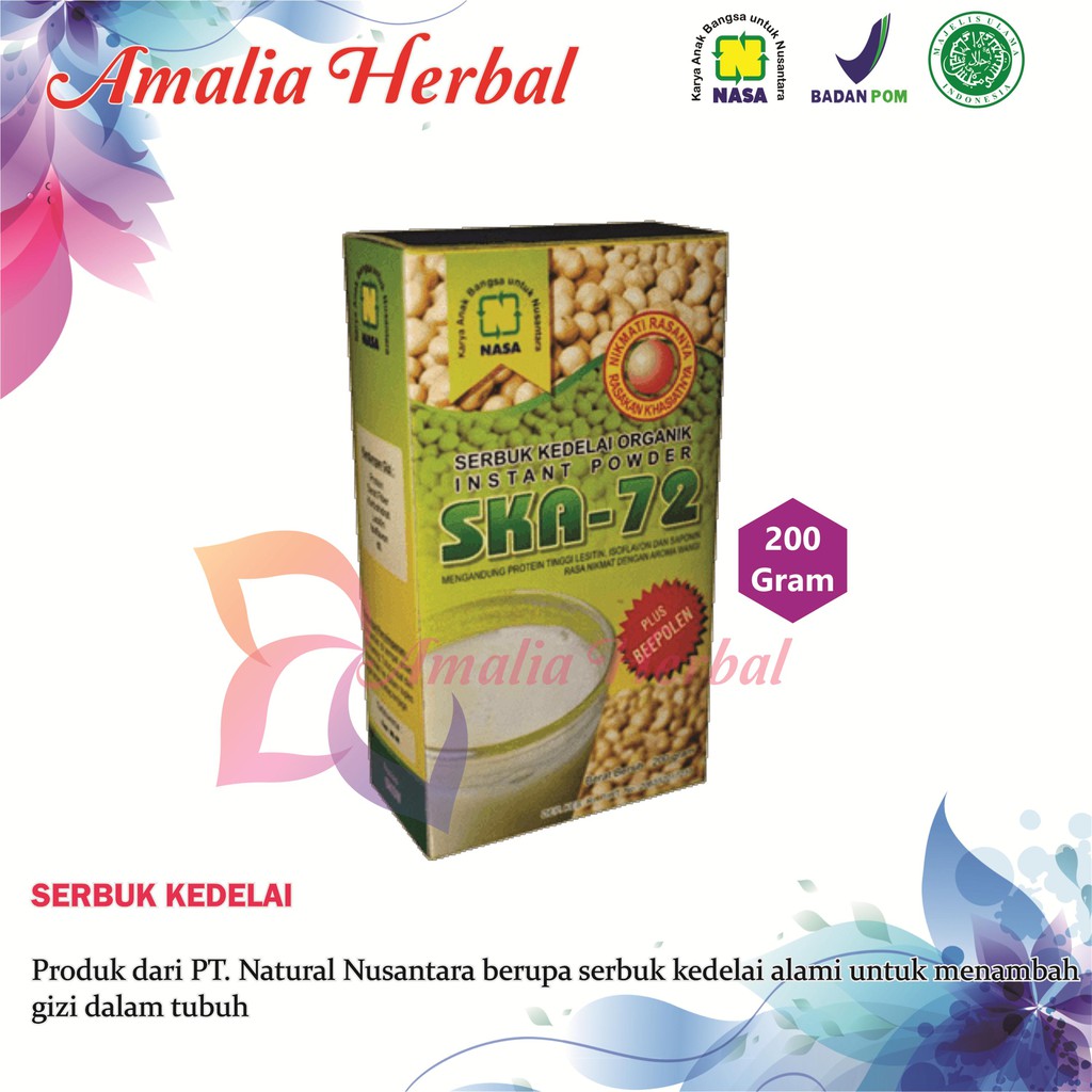 

SERBUK KEDELAI Original Asli PT. Natural Nusantara (NASA) - Minuman Kesehatan