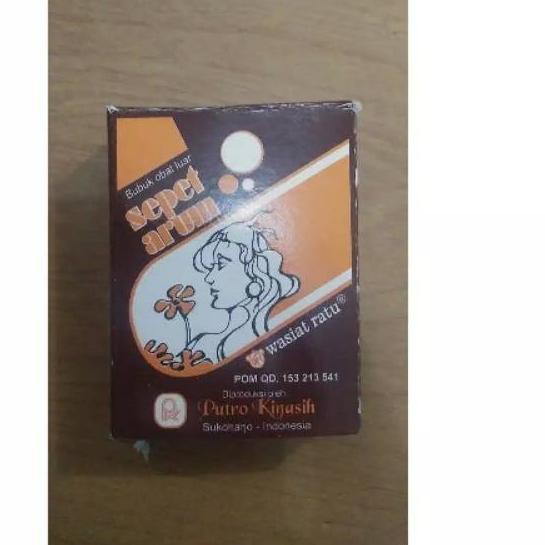 

Termurah Jamu Herbal Sepet Arum Bubuk ( 1 Kotak Kecil)