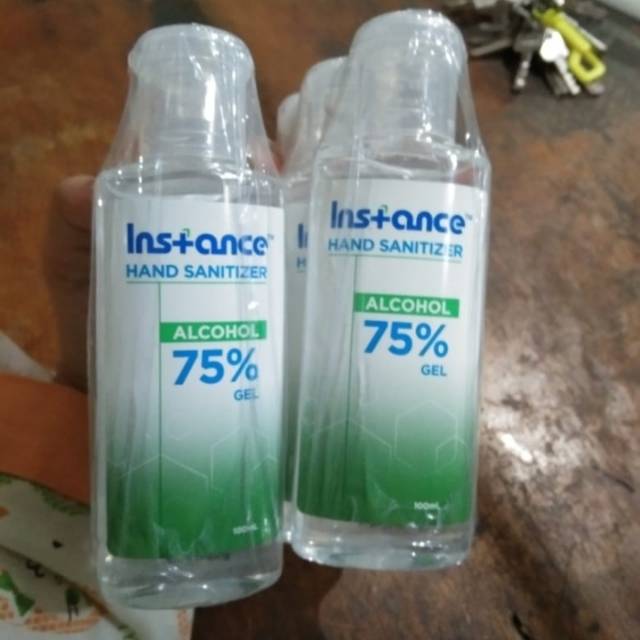 Instance hand sanitizer