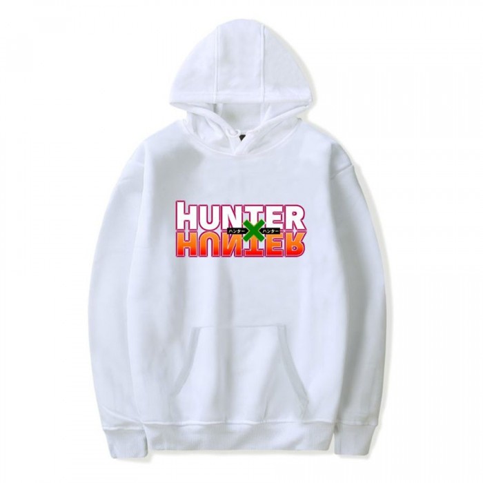 Sweater Hoodie HUNTER x HUNTER MIROR Jumper Pria Wanita Bahan Fleece Ukuran S M L XL XXL XXXL