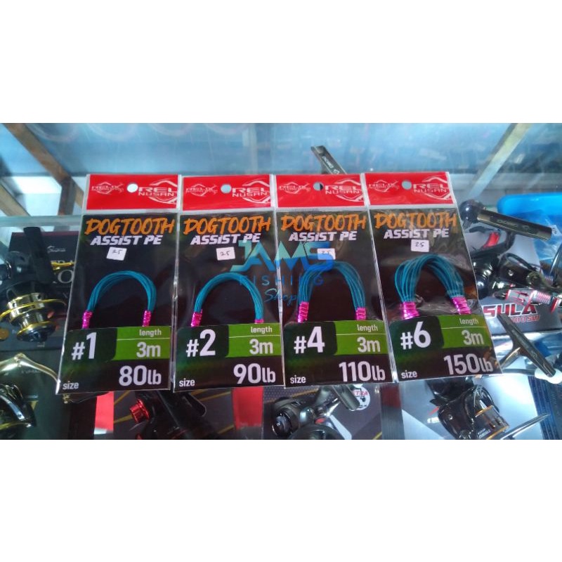 Kevlar / Assist PE Relix Nusantara Dogtooth