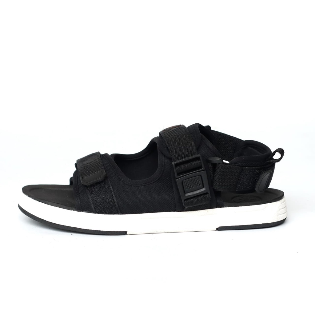 ABRAHAM Sandal Slide Pria Slop Gunung Cowok Sendal Selop Kekinian Hitam Pria