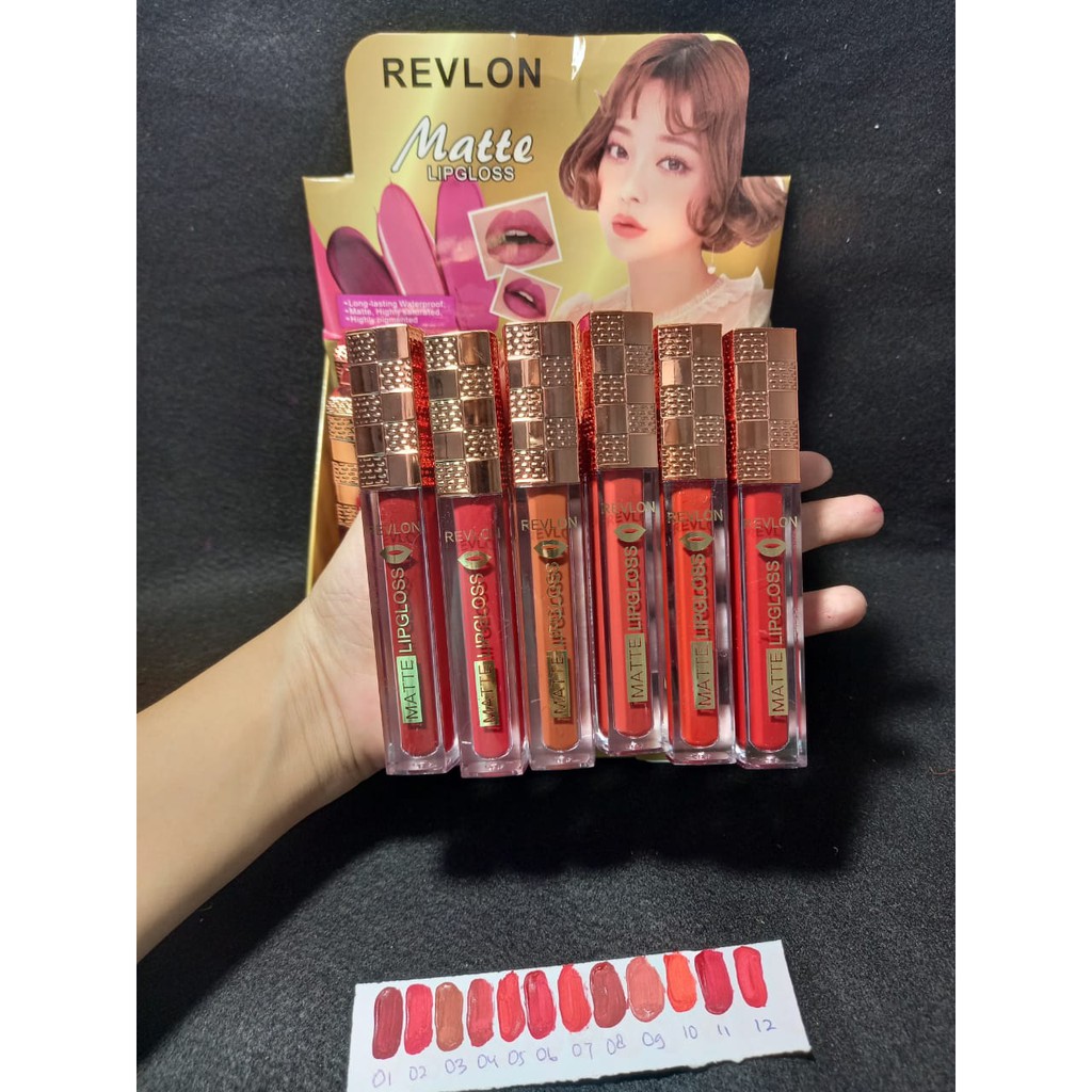 [PER 12 PCS] LIP GLOSS / LIPGLOSS REVLON MATTE NO.ZG-4003