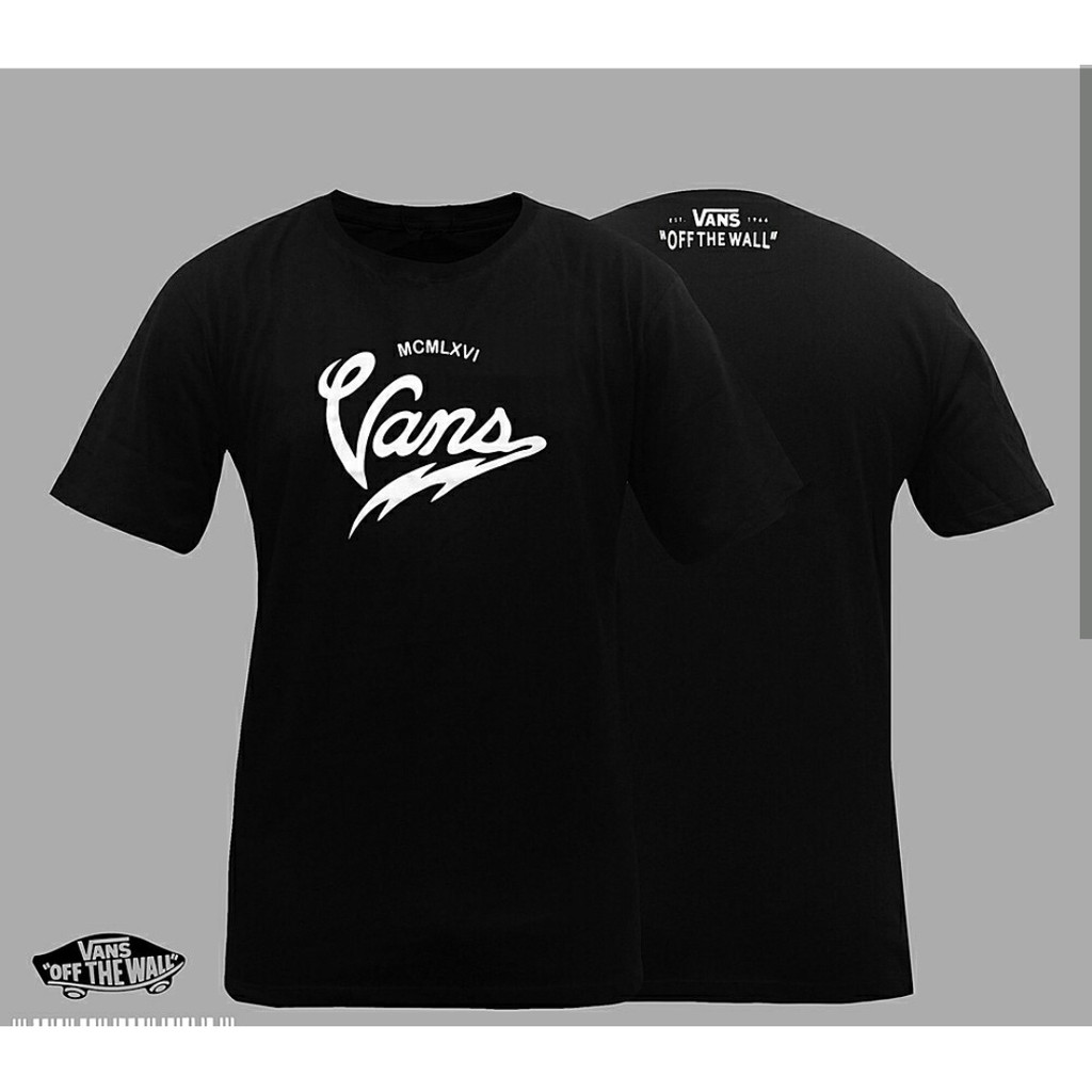 Tshirt baju kaos vans skate off the wall terbaru distro real pict