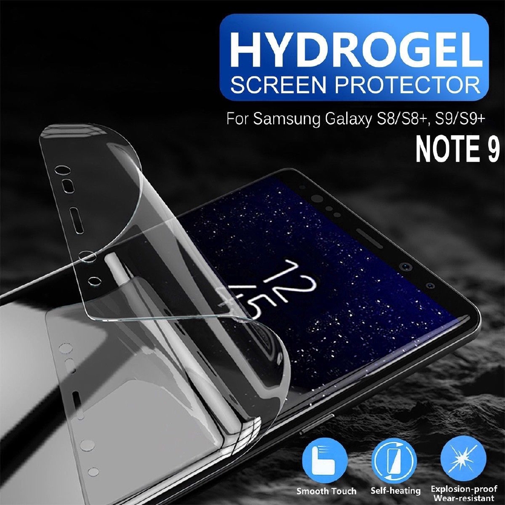 2x Hydrogel Film Lembut untuk Samsung Galaxy S8 / S9 + note9