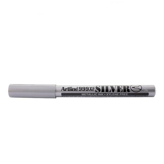 

Spidol Perak Artline Permanent 0.8 mm /Artline Silver Marker Metallic 0.8 /Mettalic Marker Permanent