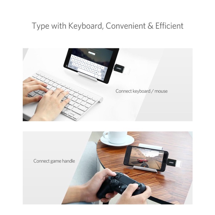 UGREEN Adapter USB-C (M) to USB-A 3.0 (F) - US173