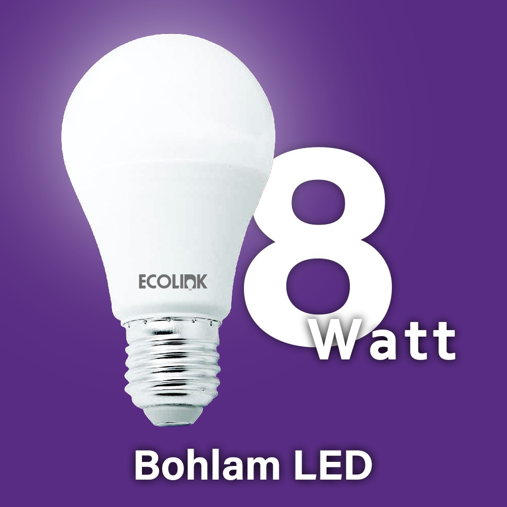 LAMPU LED ECOLINK 8 WATT