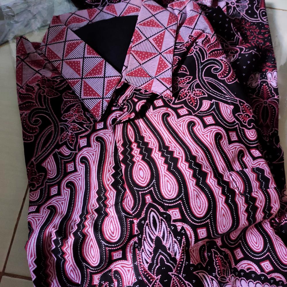 Batik Setyaning Ati Full Furing Katun Halus Sragenan Size M-xxl Asli Solo L