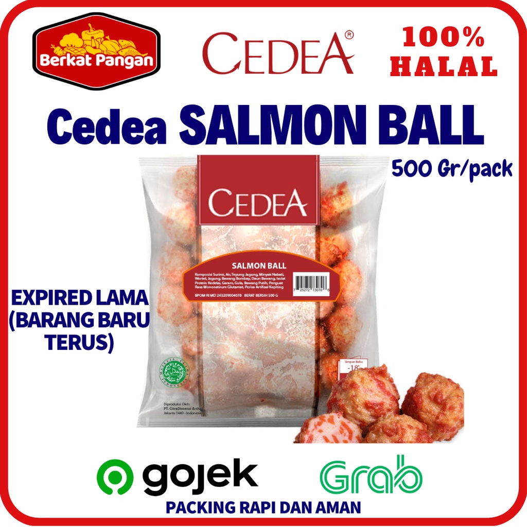 Jual Cedea Salmon Ball Bakso Salmon 500gr Shopee Indonesia