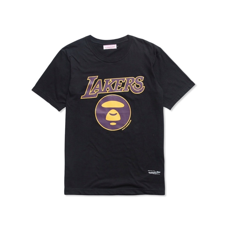 M&N X Aape LA Lakers Tshirt