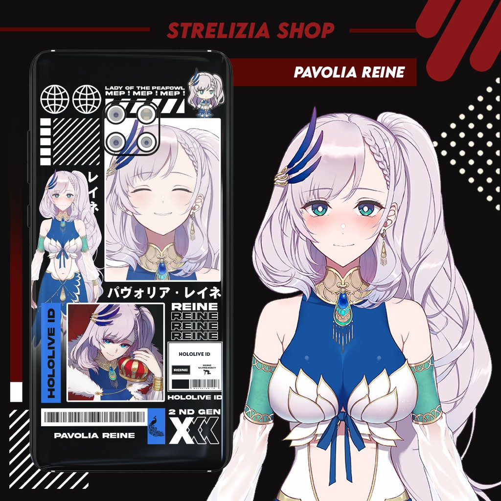 Phone Case Hololive ID Pavolia Reine