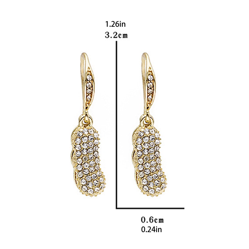Fancyqube Anting Tusuk Gantung Bahan Metal Desain Geometri Hias Mutiara + Kristal Gaya Klasik Untuk Wanita
