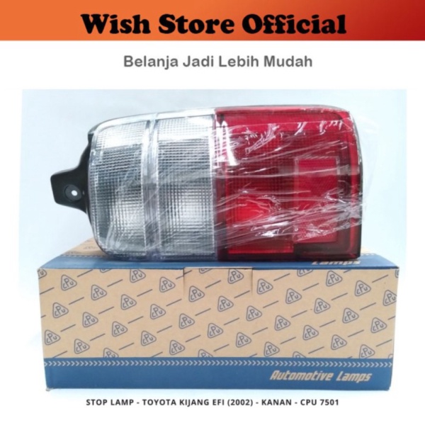 Promo Lampu Stop Lamp Belakang Kijang Kapsul LX LSX LGX KRISTA 2000-2002 CPU - Kiri LH Limited