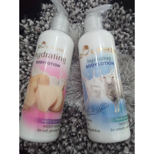 Dolphin Body Lotion Hydrating Kemasan 250ml Ori Sudah BPOM