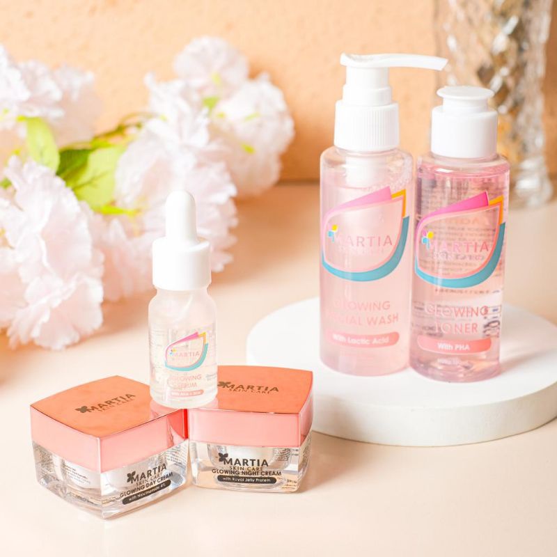 Glowing Series Martia SkinCare|BPOM✅