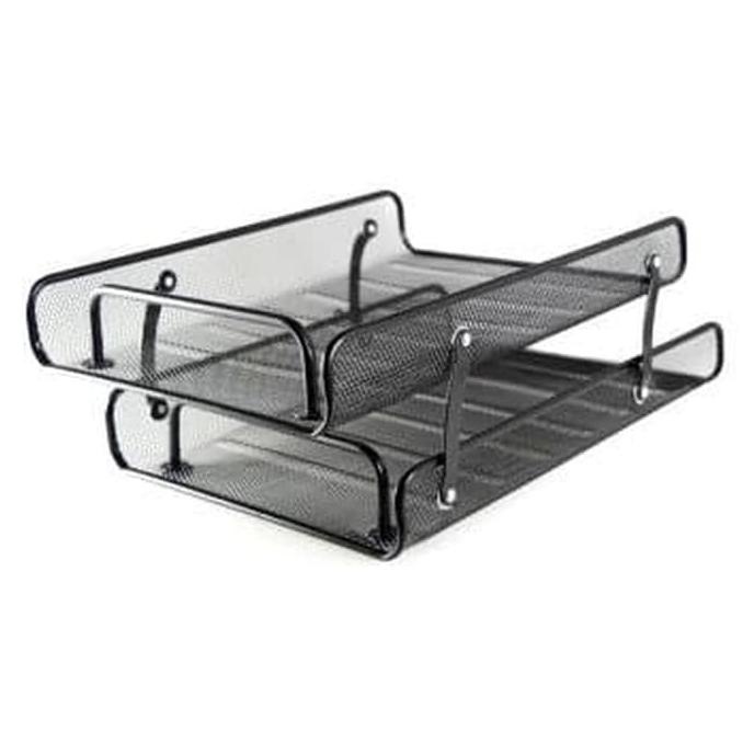 

Office & Stationery | Document Organizer | Rak Dokumen Letter Tray Rak Surat Tempat Surat 2 Susun Odi Hitam | Best Seller