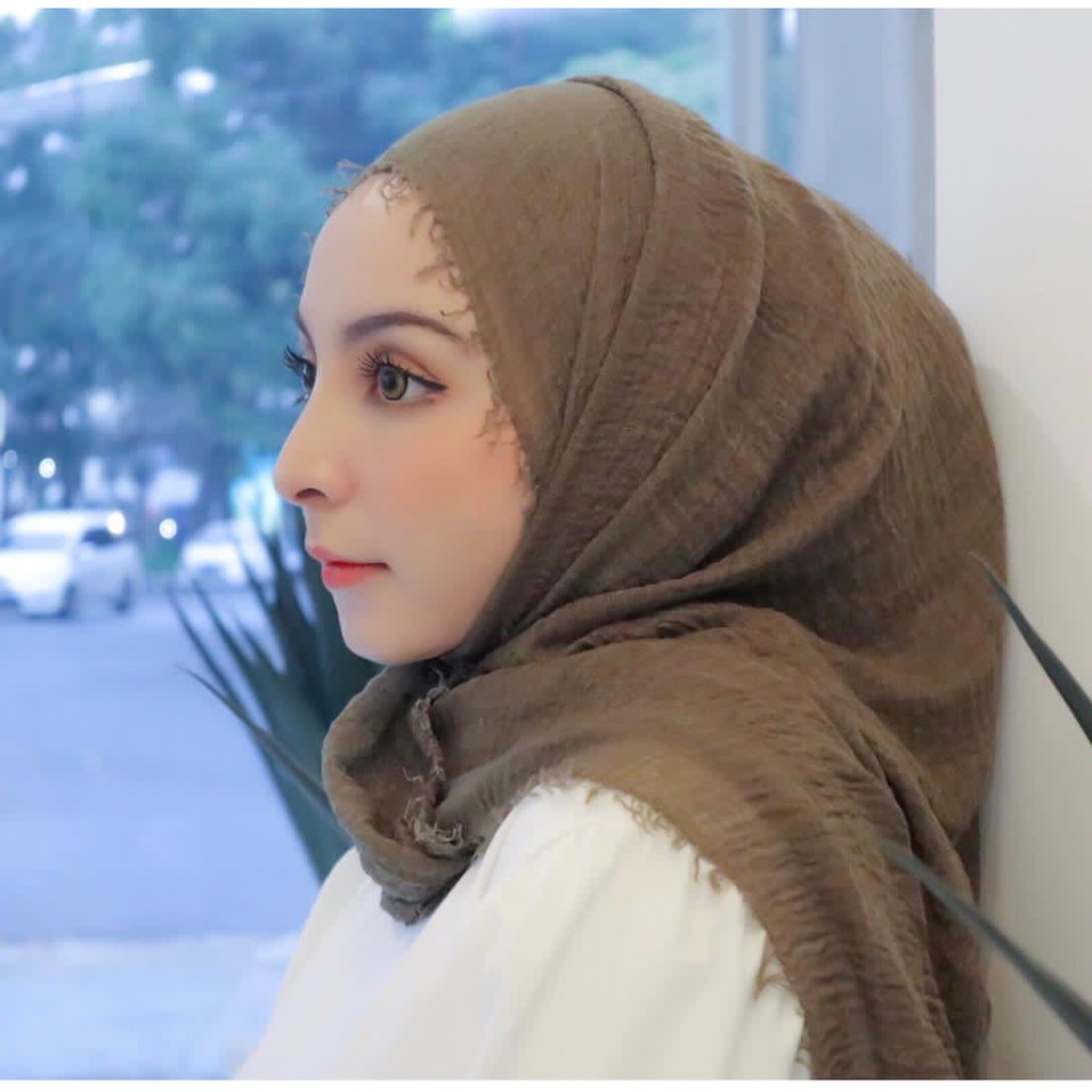 PASMINA CRINKLE PREMIUM / VISCOSE CRINKLE SHAWL