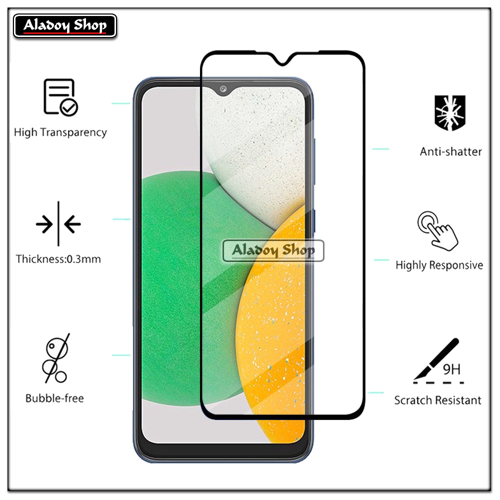 PAKET 2 IN 1 Tempered Glass Layar Samsung A03 Core Free Tempered Glass Camera