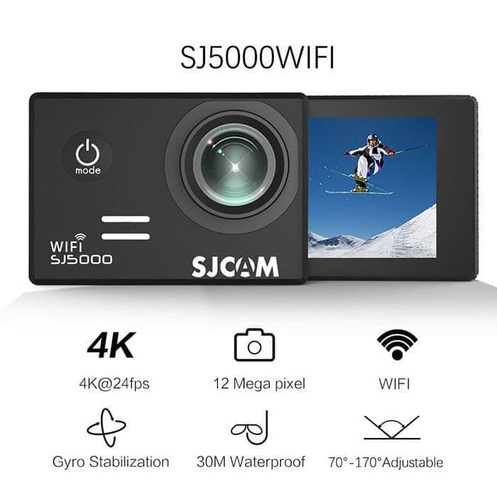 SJCAM SJ5000 WIFI Ultra HD Action Kamera Super 32GB