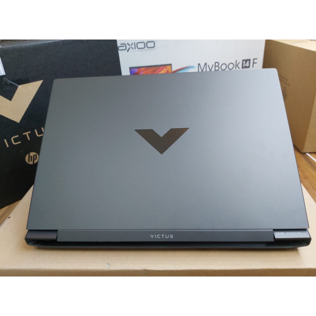 Laptop Gaming HP Omen Victus 15 genrasi 12 Core i5 12450H Ram 16GB 1TB GTX1650 4GB IPS 144HZ WIN11HOME BLACK