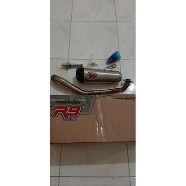 knalpot R9 new alpha new nmax/new aerox Second Original 100%