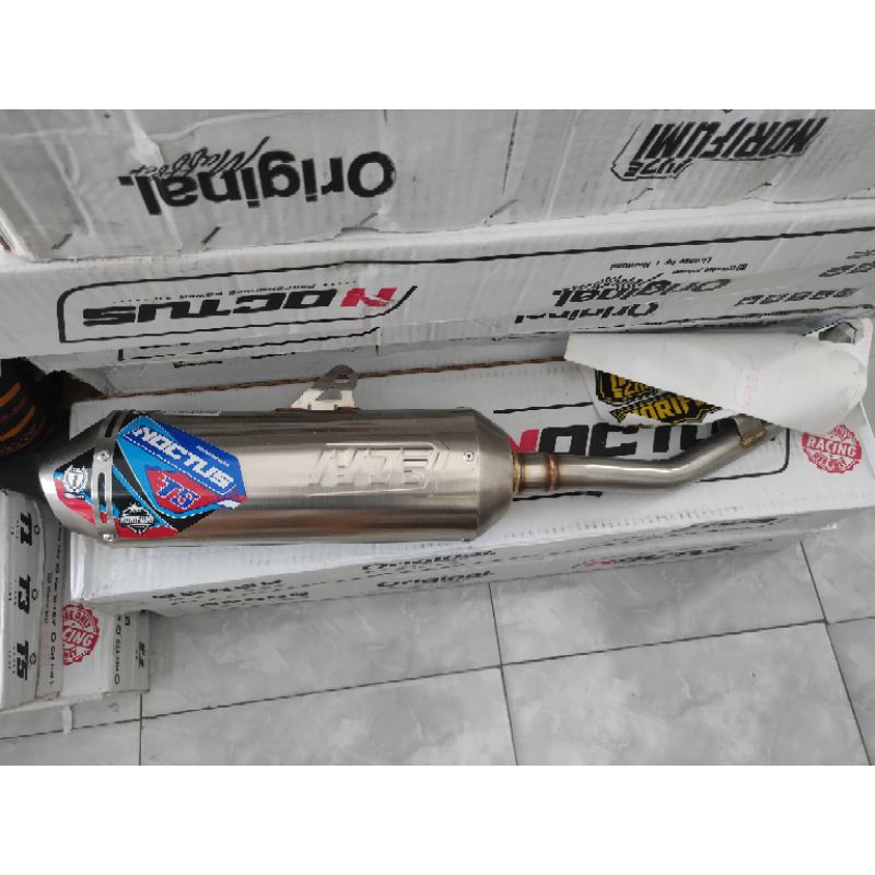 knalpot norifumi noctus t5 standar original klx D-Tracker crf