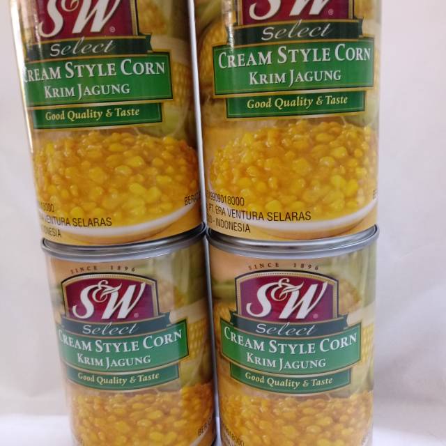 

S&W Cream style corn uk 425gr
