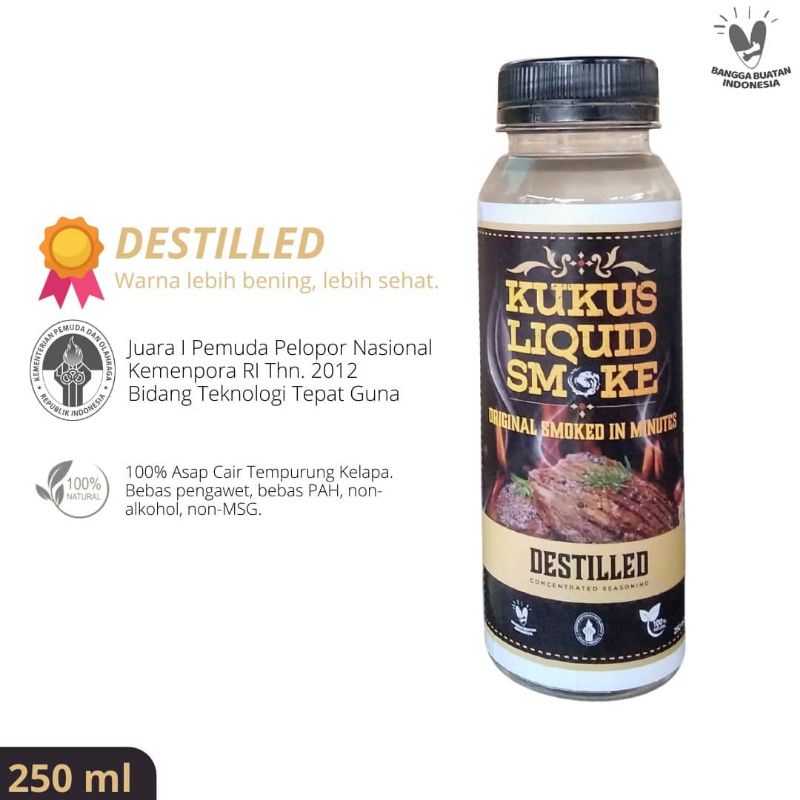 

KUKUS LIQUID SMOKE PERISA BBQ BUMBU BAKAR AROMA ASAP FOOD GRADE 250 ML