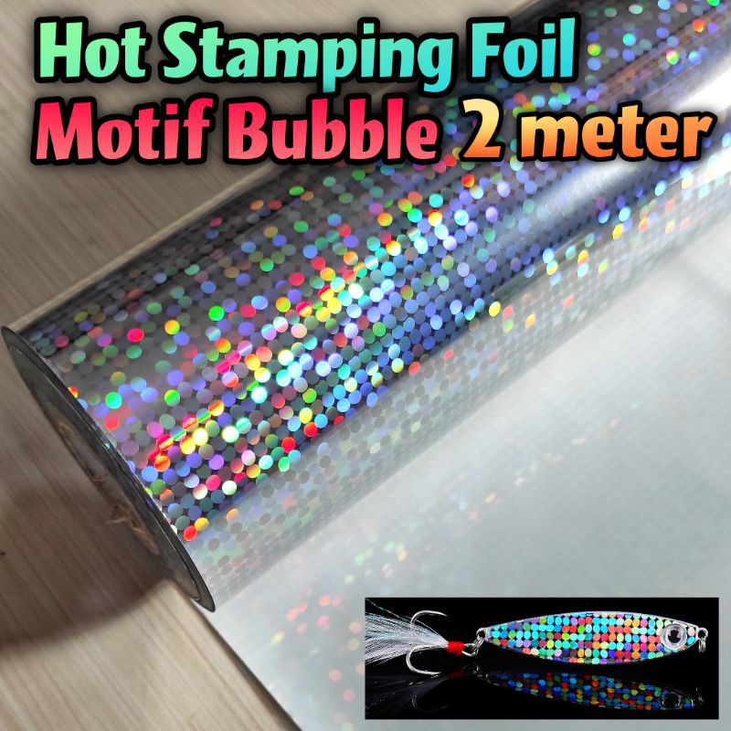Hologram Transfer Foil Bubble Import Hot Stamping Metal Jig