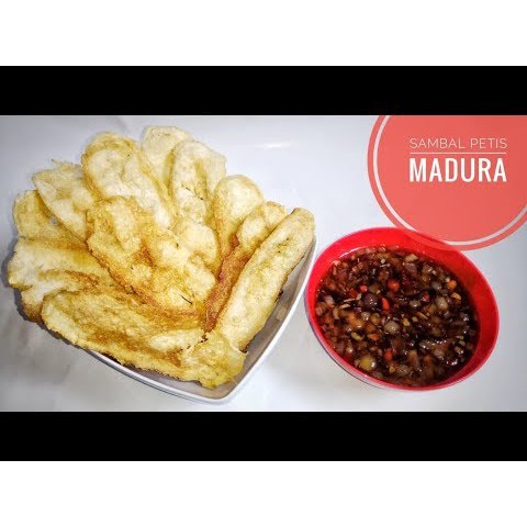 

krupuk tete+sambal petis